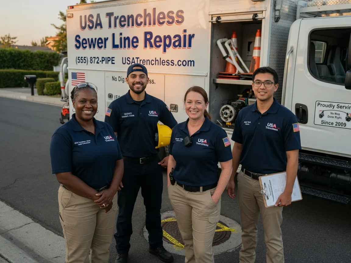 Sewer Line Repair company in Mark Center, OH